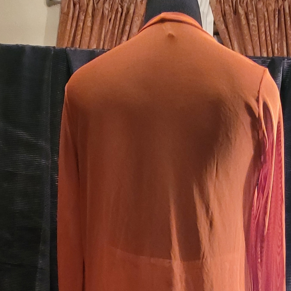 Medium Rust Duster/Cover-up - Picture 3 of 3
